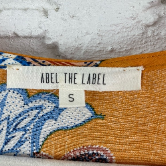 Anthropologie Abel The Label Dress Tiered Maxi Floral Peasant Cottage Bohemian S - Picture 13 of 16